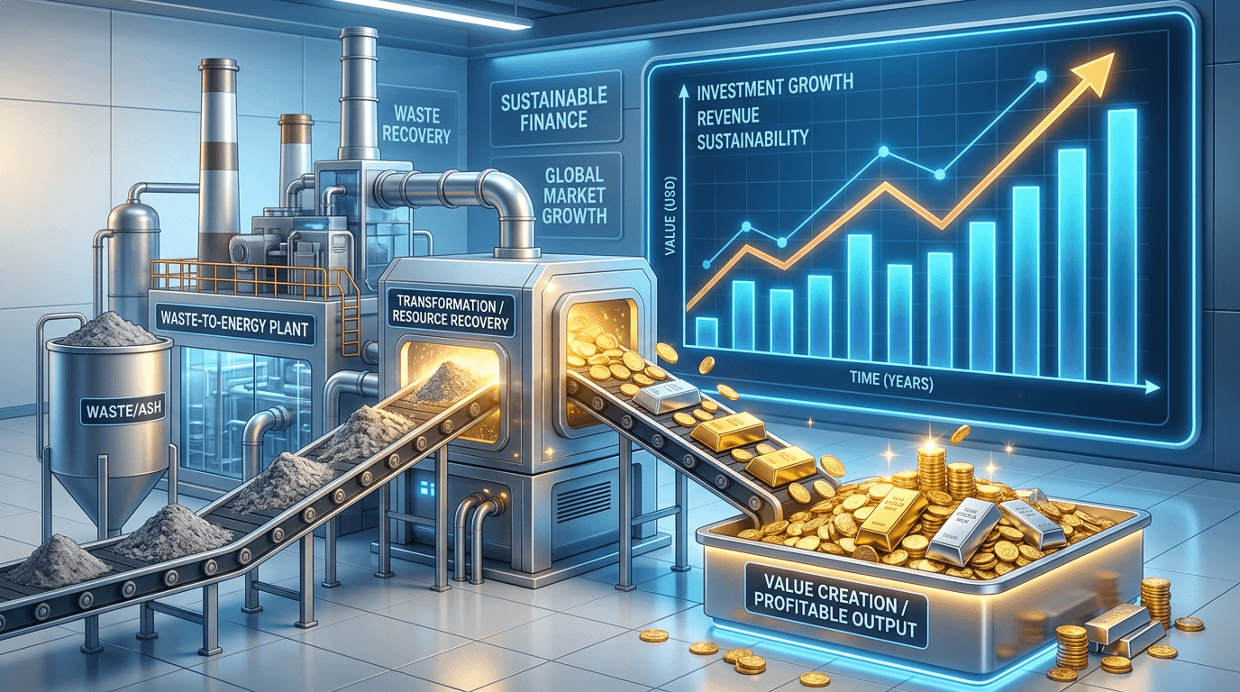 Экономика извлечения металлов на мусоросжигательных заводах: превращение золы в прибыль